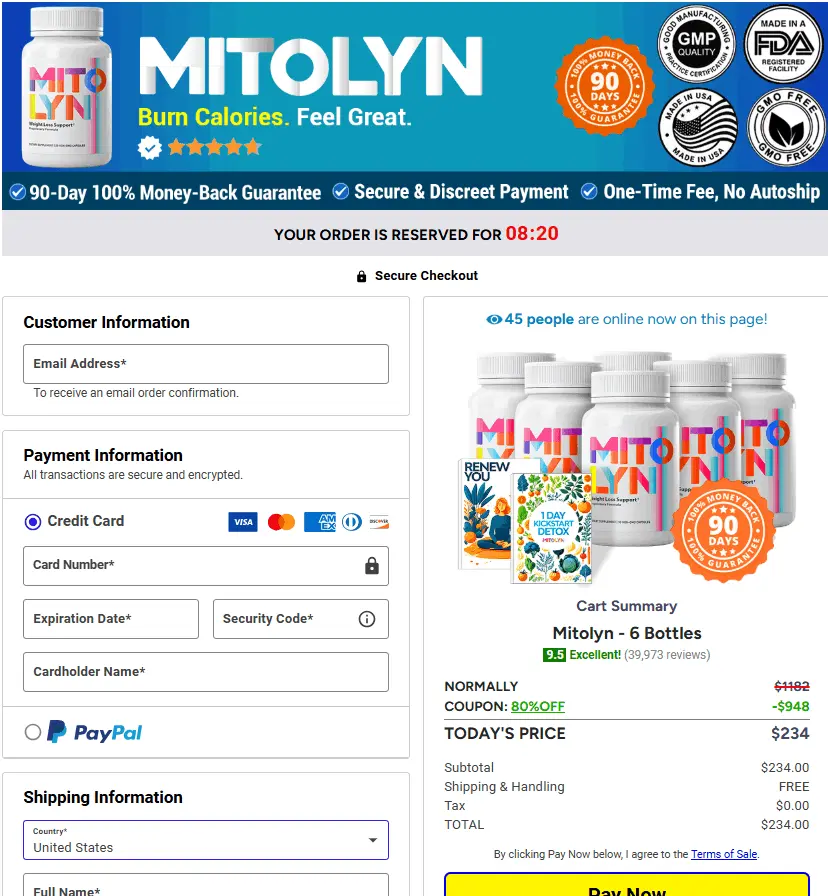 Order Mitolyn Now